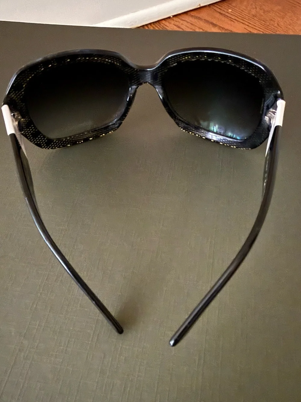 vintage Chanel Acetate CC Lace Effect Sunglasses (Model 5146).